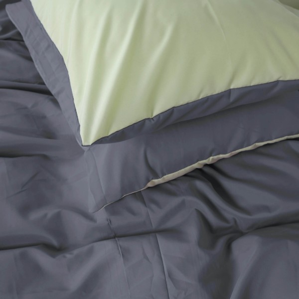 Фото - Комплект постільної білизни MirSon Sajazarra (12-0525 + 19-0000) Mikrosatin Premium 220х240 см (2200007248919)